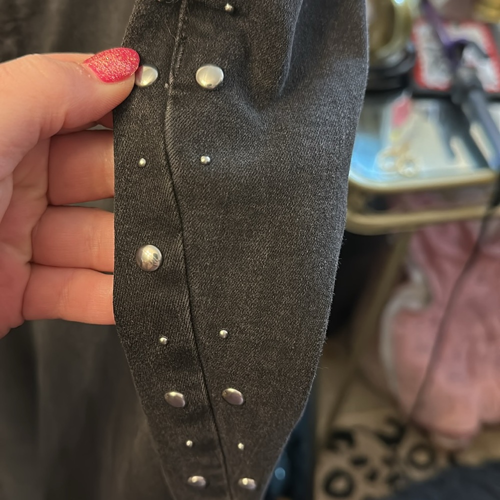 NYDJ studded skinny jeans - Picture 6 of 10